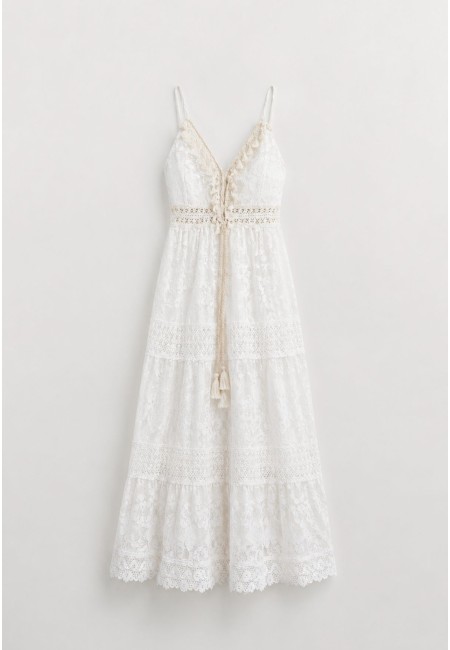vestido blanco ibicenco largo 2