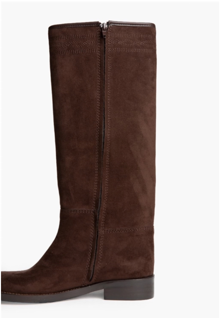 Botas altas marrón chocolate estilo cartujano | Bluwer