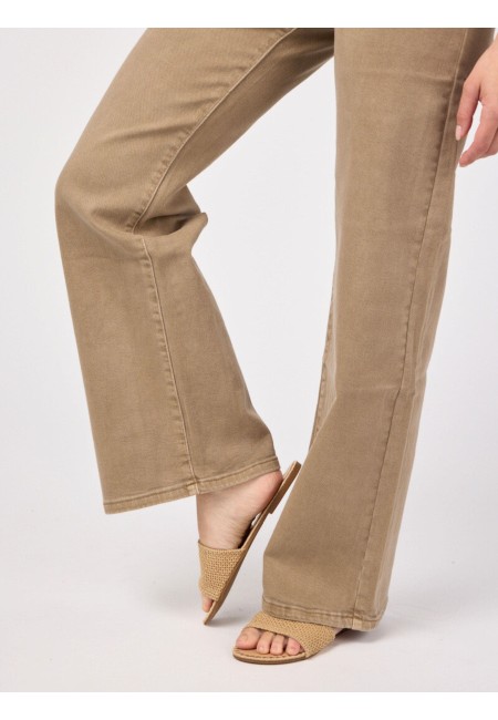 Sandalias planas de ganchillo beige | Bluwer 2