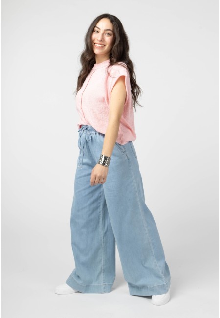 Pantalón Ancho Denim 2