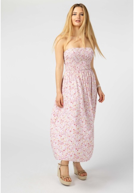Vestido largo estampado boho - Daisy