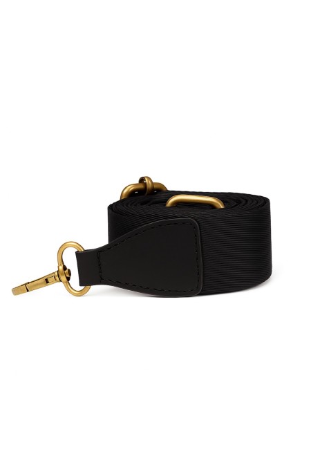 Bolso shopper negro piel sintética | Bluwer